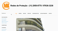 Desktop Screenshot of mrredes.com.br