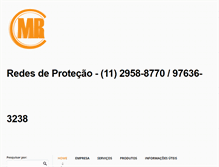 Tablet Screenshot of mrredes.com.br